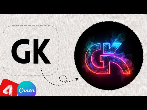Create a Professional Monogram Logo Using Canva Shapes Step by Step
