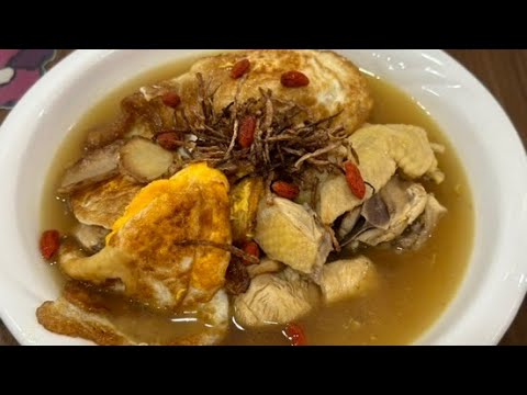 Yellow wine ginger chicken and egg | Chinese cooking