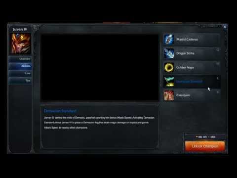 Jarvan IV abilities - League of Legends