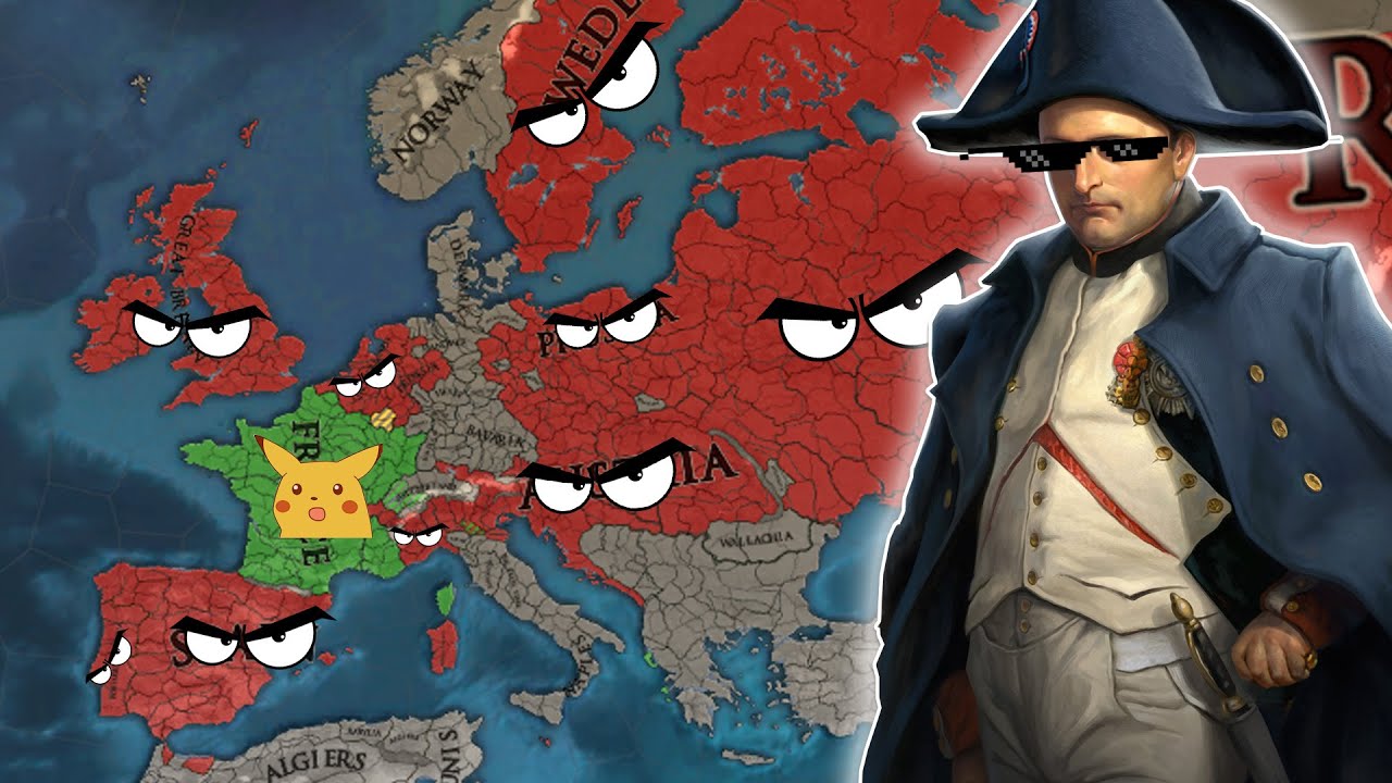 Can I Save 1815 Napoleon from his last Coalition? - EU4 Historical Disaster