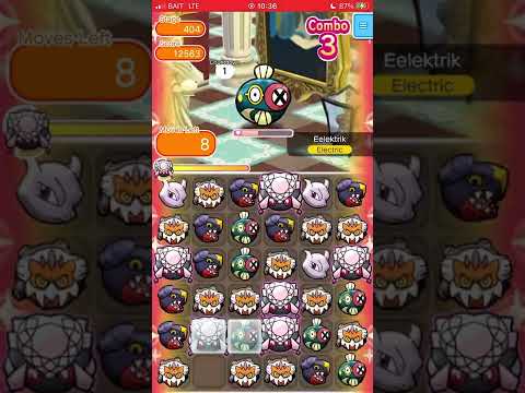 Pokemon Shuffle 404 Eelektrik