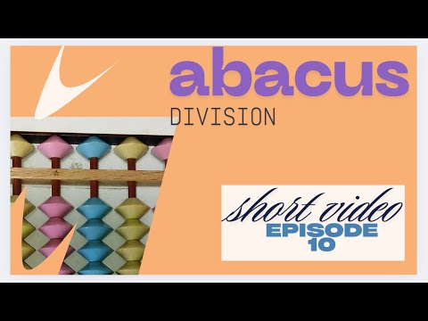 Division on the Abacus Short Episode 10 English Tutorial