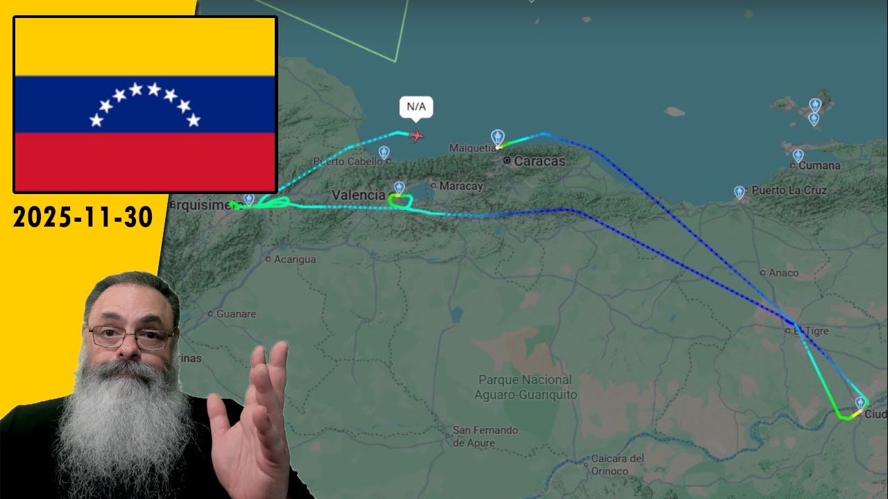 #Venezuela 2025-11-30: AVIÃO de MADURO pousa na FRONTEIRA com o BRASIL, mas ERA só TURISMO