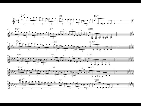 2 5 1 Jazz Licks To Practice In 12keys 12