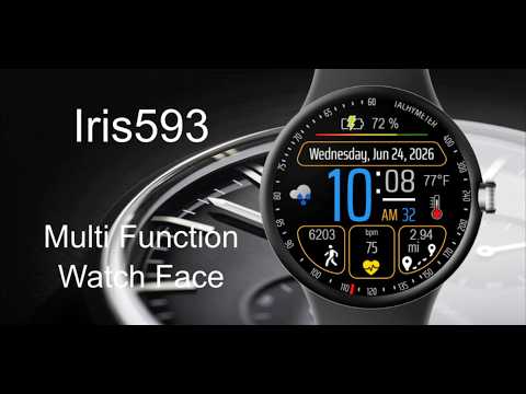 Iris593 Multi-Function Watch video thumbnail