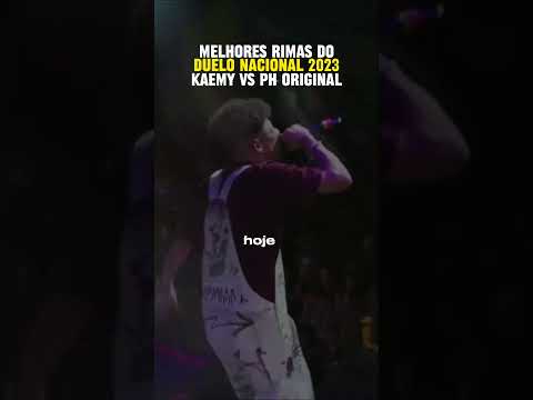MELHORES RIMAS DA HISTORIA - DUELO NACIONAL 2023 - PH X KAEMY