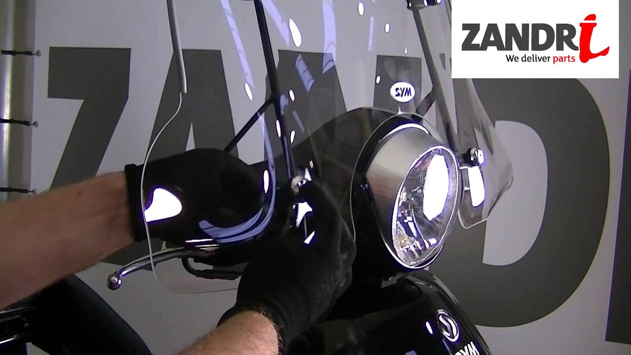 Windscherm monteren | Sym Fiddle