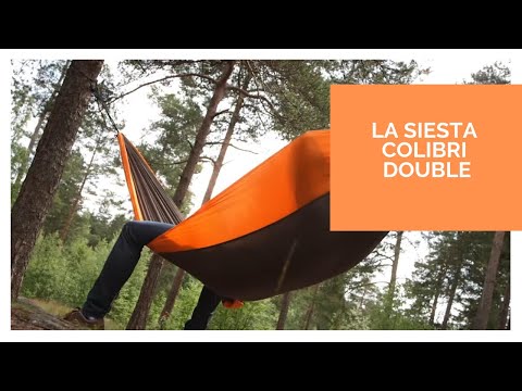 LA SIESTA Colibri - Doppel-Reisehängematte aus Fallschirmseide