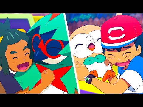 Ash vs Hau - Full Battle | Pokemon AMV