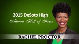 Rachel Proctor Enters the DeSoto High Alumni Hall of Fame