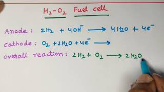 Trick to remember reactions of H2-O2 Fuel cell/Electrochemistry/ASN CHEMISTRY
