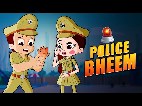 Chhota Bheem - Police Bheem | Cartoons for Kids | Fun Kids Videos in Hindi