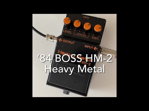 '84 BOSS HM-2 Heavy Metal