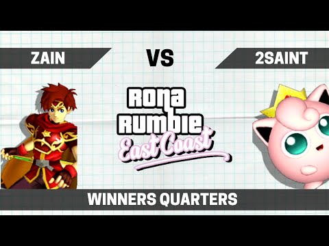 Rona Rumble East Coast 3 - Zain / DontTestMe (Roy) VS 2Saint(Jigglypuff) | Winners Quarters