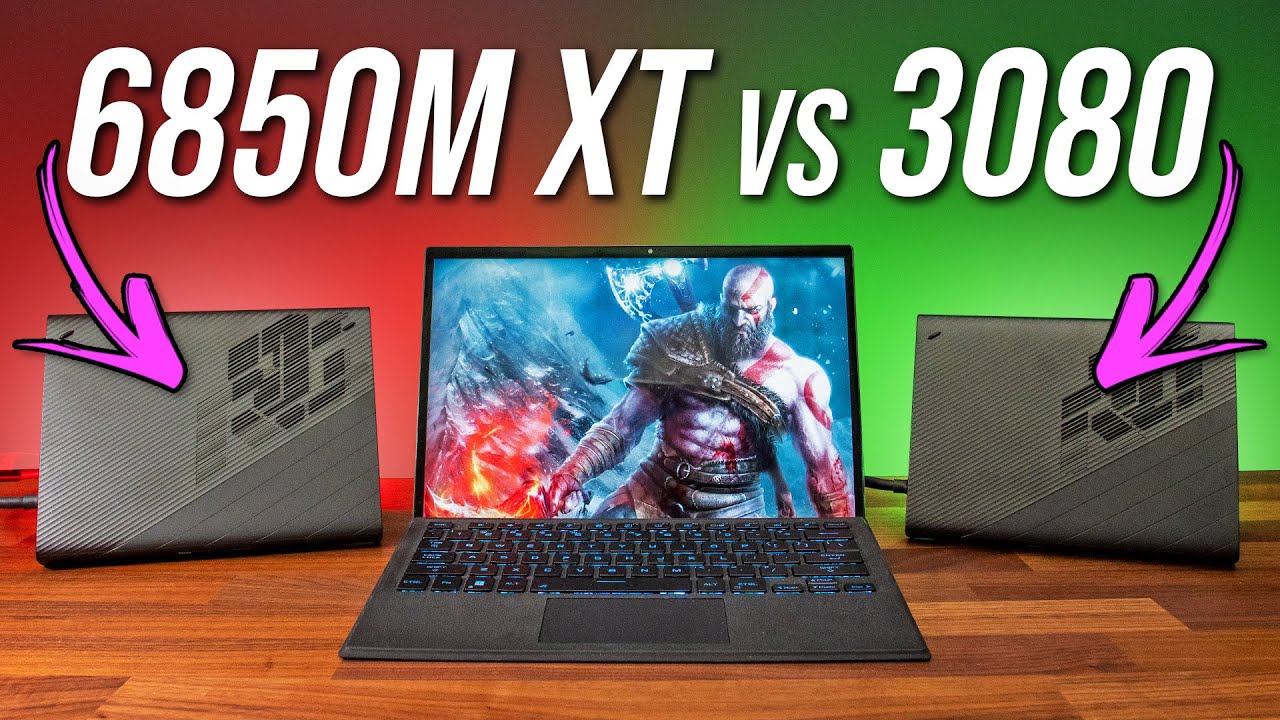 RX 6850M XT vs RTX 3080 - AMDâ€™s Best Laptop GPU Compared - YouTube