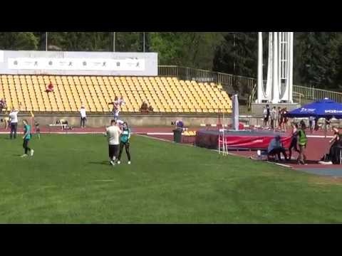 300m mężczyzn bieg 4 - Poznań 28.04.2018