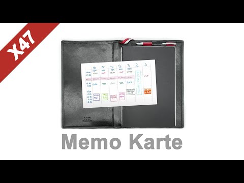 X47 Memo Karte (X47-64)