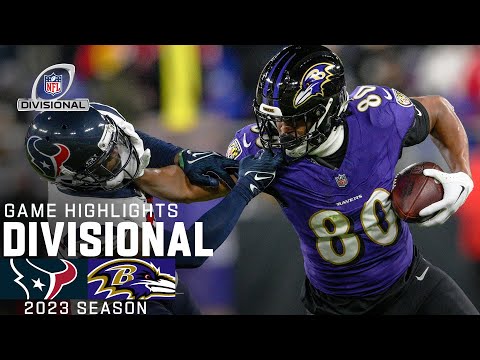 Houston Texans vs. Baltimore Ravens Game Highlights | NFL 2023 Divisional Round