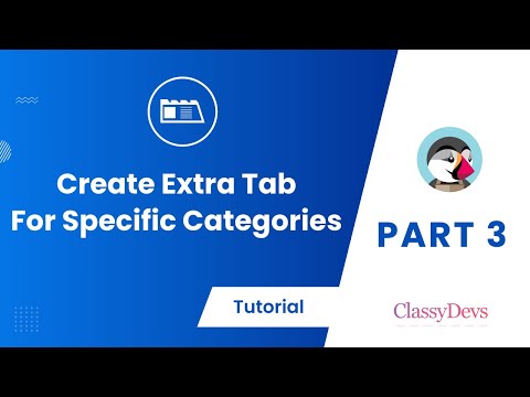 How to Create Extra Product Tab on Your PrestaShop using Classy Product Extra Tab Module | Part-03