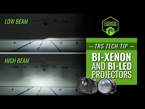 TRS TECH TIPS: What Are Bi-Xenon and Bi-LED Projectors & How Do They work?