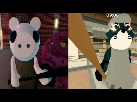 Memory vs Black Cat Jumpscare - Roblox Piggy