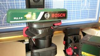 BOSCH: BM 1 & GLL 3-80 C/CG; GCL 2-15 G; UniversalLevel 2/3; Quigo; PLL 1P; GLI DeciLED; WorkLight