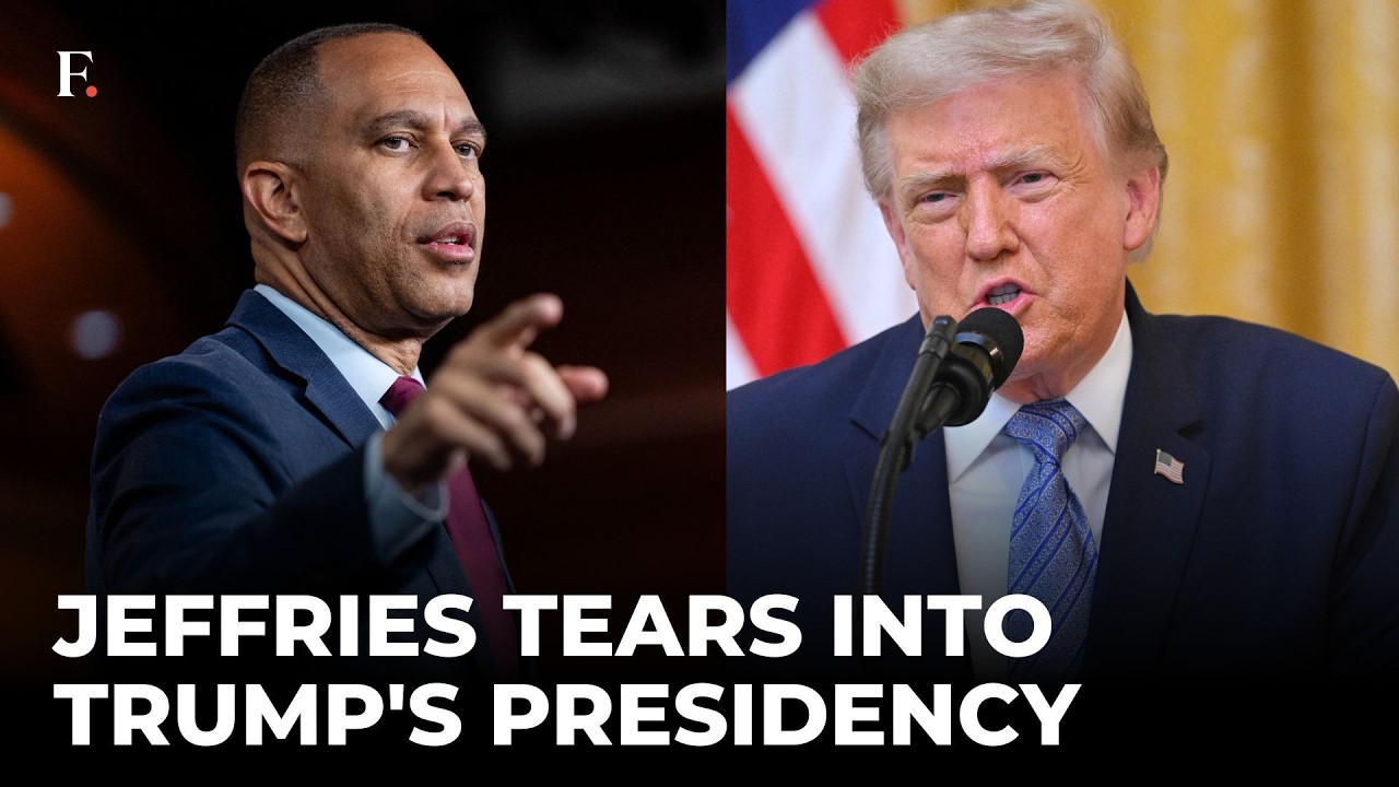 'Trump Has Failed America', Hakeem Jeffries Unloads On Trump Over Economy, Iran War & Epstein Files