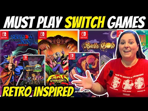 You MUST Play These Retro Inspired Nintendo Switch Games…
