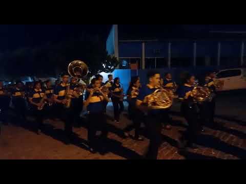 Filarmônica 24 de Outubro na festa de Nossa Senhora dos Remédios - Cruzeta RN