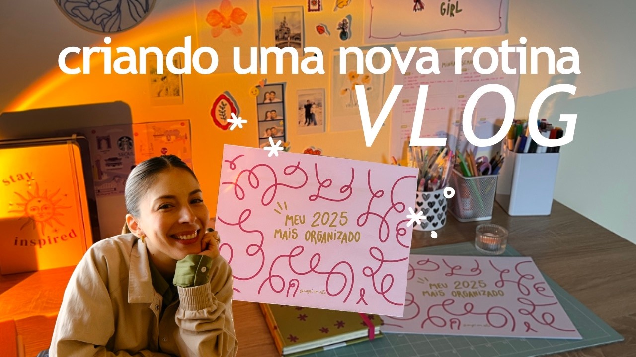 VLOG | criando uma nova rotina de hábitos, estudos e trabalho morando fora do brasil