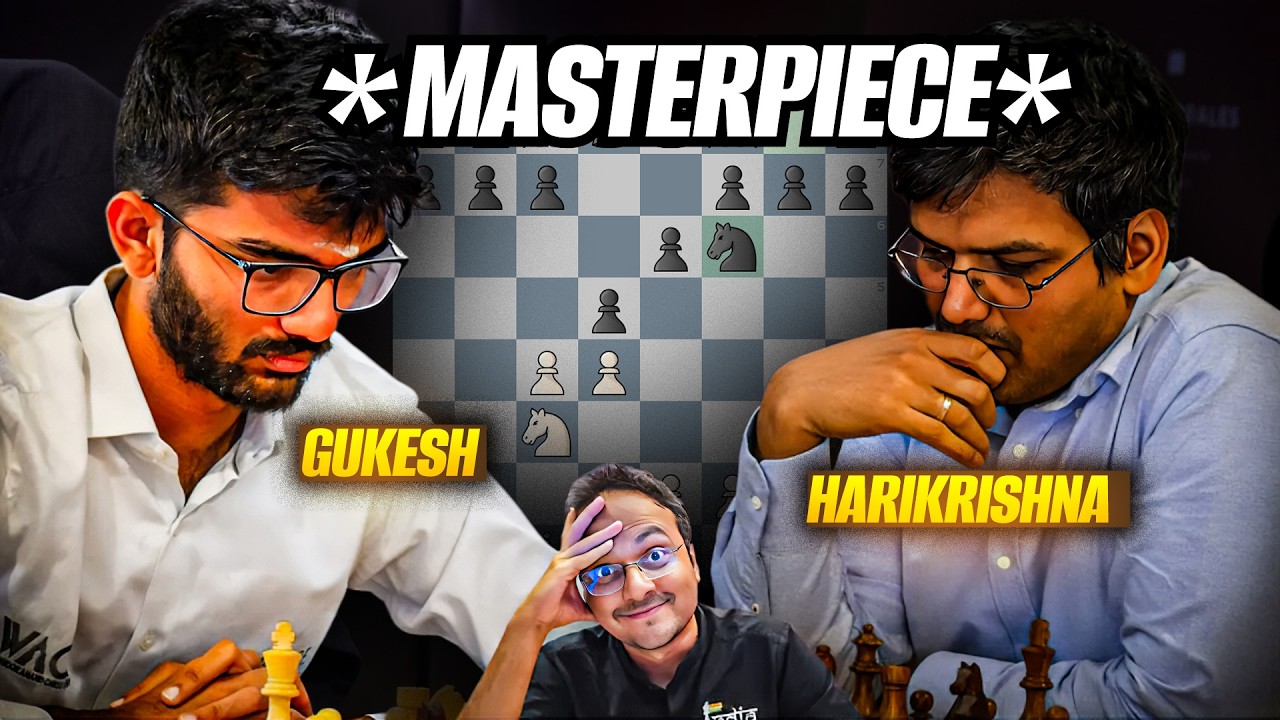 A masterpiece in the Queen's Gambit Declined | D. Gukesh vs Harikrishna | Menorca Masters 2026