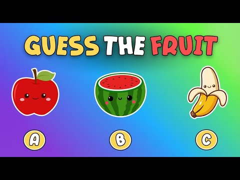 Guess the Fruit in 3 Seconds | 60 Different Types of Fruit 🍎🍇