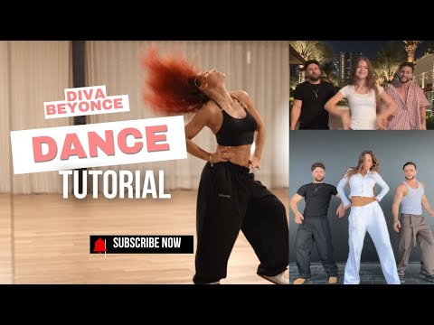 DIVA - BEYONCÉ DANCETUTORIAL! STEP BY STEP / BEGINNER