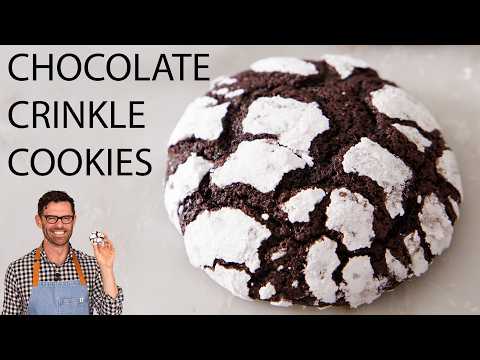 The BEST Chocolate Crinkle Cookies Recipe