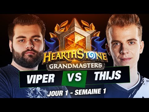 EUROPEAN GRANDMASTERS ► VIPER VS THIJS - JOUR 1 SEMAINE 1