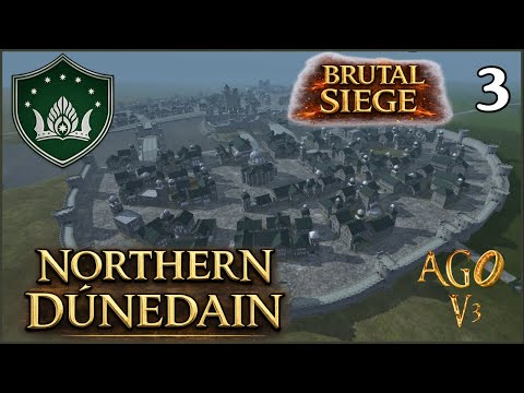 Siege of Tharbad! Northern Dúnedain Campaign | DAC AGO v3 | Medieval II: Total War #3