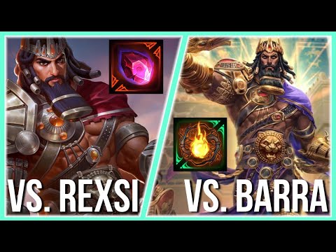Gilgamesh vs Rexsi & Barraccudda! 2 Games!