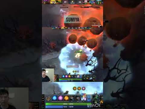 Sumiya Invoker God - Dota2 gameplay #shorts #dota2