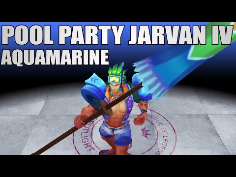 Pool Party Jarvan IV Aquamarine Chroma Spotlight