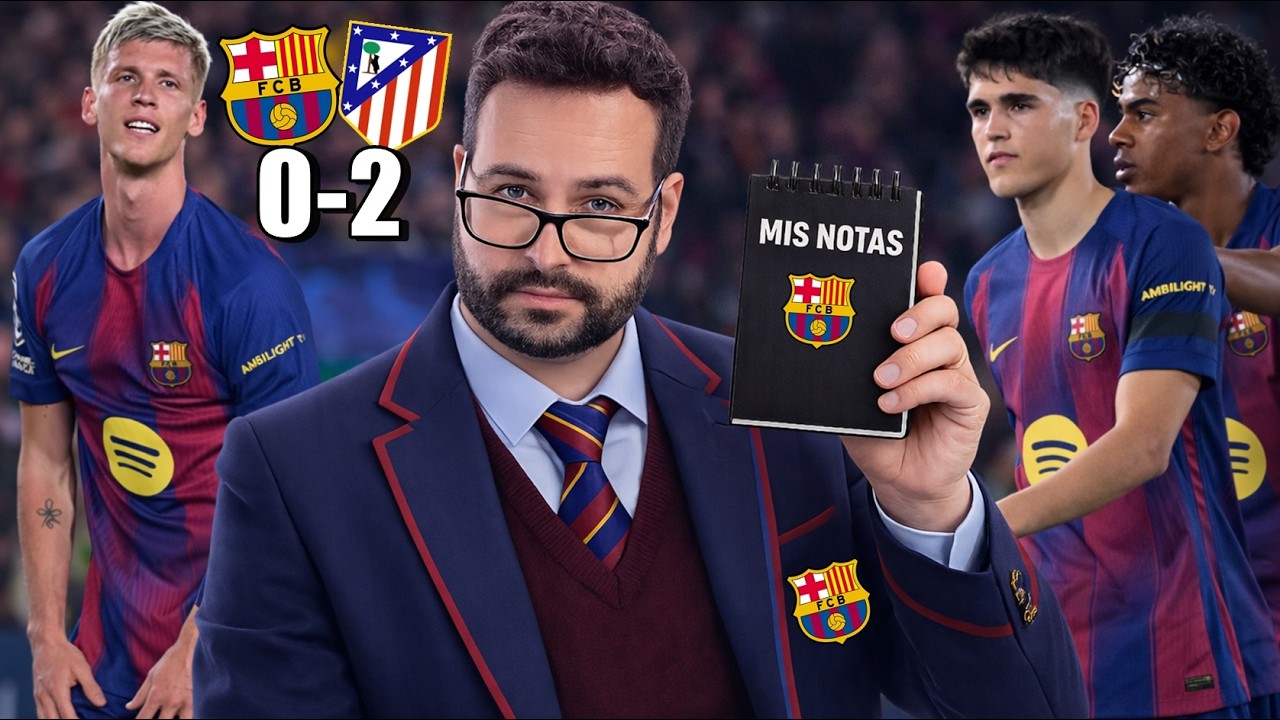 Las NOTAS del BARÇA 0-2 ATLÉTICO ¡HOY ha SIDO DIFÍCIL...!