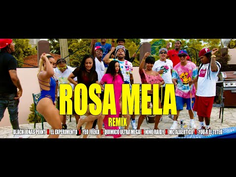 Rosa-Mela (RMX) Black Jonas Point, El Experimento, Yeo Freko, Quimico, MC Albertico, YouR, NiñoRaidy