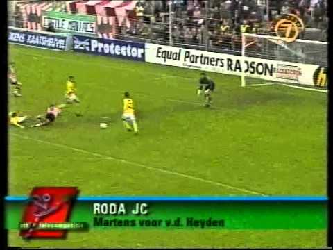 1996-10-20 Sparta Rotterdam - Roda JC 4-0