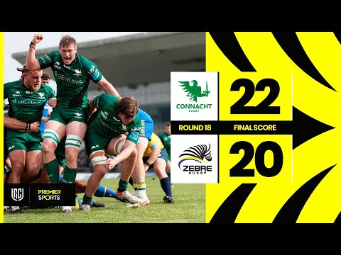 Connacht vs Zebre Parma - Highlights from URC
