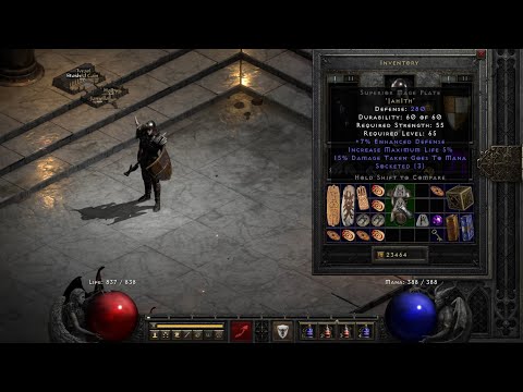 Making Enigma Runeword in Diablo 2 Resurrected