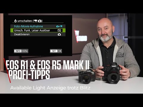 Canon Academy Quick-Tipp: Livebildvorschau trotz Blitz mit Canon EOS R1 & EOS R5 Mark II