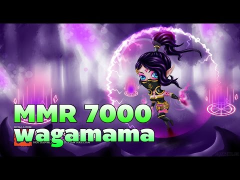 [Dota2] Wagamama Pro Templar Assassin Ranked MMR Game MMR 7000+ [ Wagamama Perspective ]