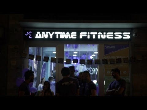 Anytime fitness, la prima palestra a Roma aperta h24
