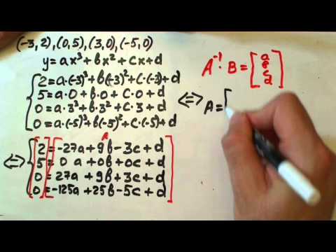 cubic function from 4 points.WMV