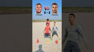Ronaldo vs Mbappe fans 🤔 #shorts #football #fans #ronaldo #Mbappe #viral #video