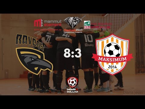 Betsafe Saaliliiga II voor: Tartu Ravens vs Tartu Maksimum 8:3 (3:3)